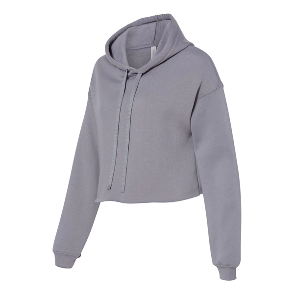 BELLA + CANVAS Women's Crop Fleece Hoodie - BELLA + CANVAS Women's Crop Fleece Hoodie - Image 7 of 33