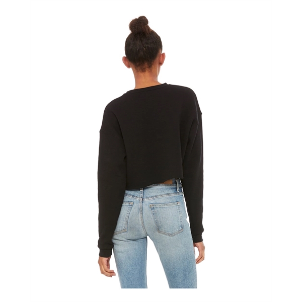 BELLA + CANVAS Women's Crop Crew Fleece - BELLA + CANVAS Women's Crop Crew Fleece - Image 2 of 20