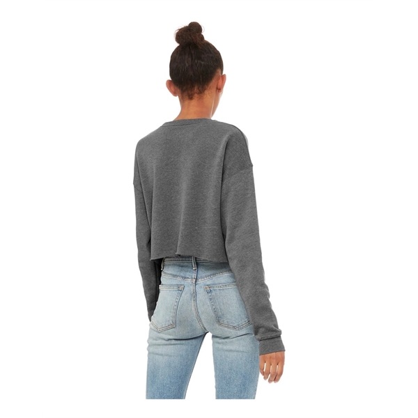 BELLA + CANVAS Women's Crop Crew Fleece - BELLA + CANVAS Women's Crop Crew Fleece - Image 6 of 20