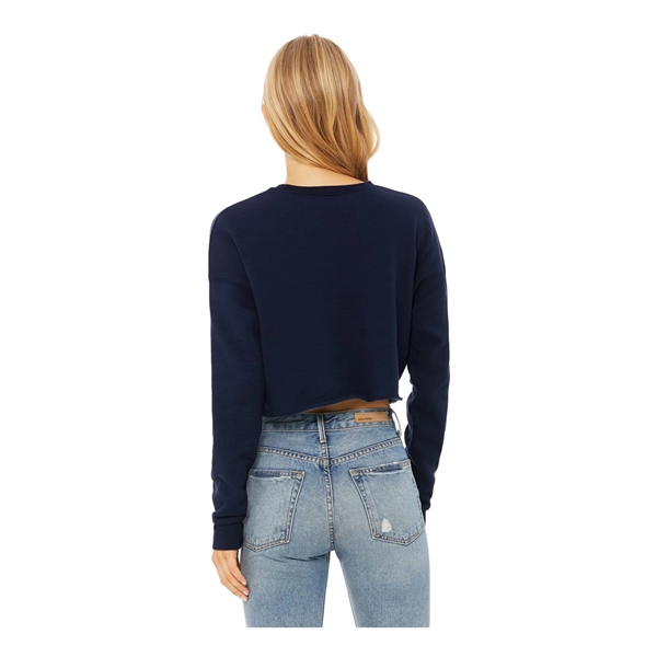 BELLA + CANVAS Women's Crop Crew Fleece - BELLA + CANVAS Women's Crop Crew Fleece - Image 12 of 20