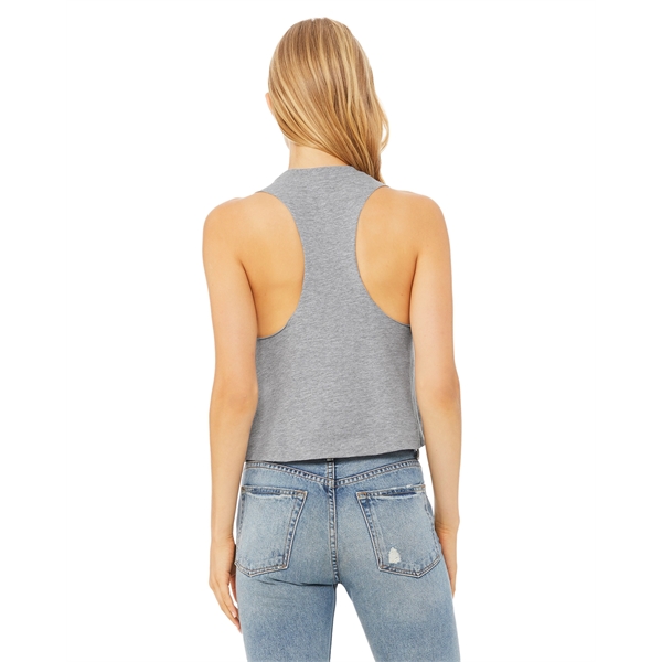 Bella + Canvas Ladies' Racerback Cropped Tank - Bella + Canvas Ladies' Racerback Cropped Tank - Image 14 of 116