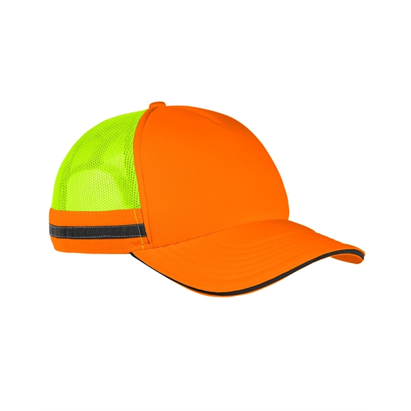 Big Accessories Safety Trucker Cap