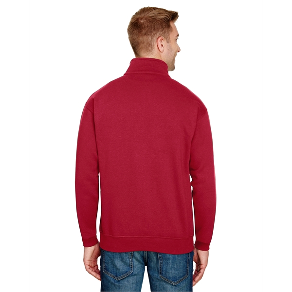 Bayside Unisex USA Made Quarter-Zip Pullover Sweatshirt - Bayside Unisex USA Made Quarter-Zip Pullover Sweatshirt - Image 1 of 42