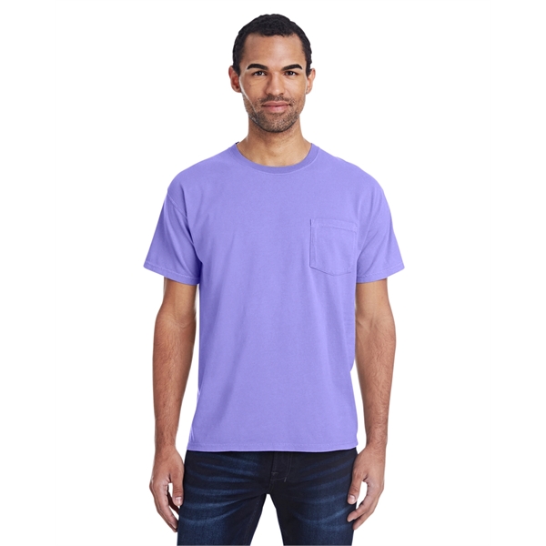 ComfortWash by Hanes Unisex Garment-Dyed T-Shirt with Pocket - ComfortWash by Hanes Unisex Garment-Dyed T-Shirt with Pocket - Image 45 of 174