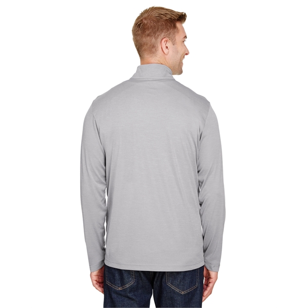 Team 365 Men's Zone Sonic Heather Performance Quarter-Zip - Team 365 Men's Zone Sonic Heather Performance Quarter-Zip - Image 4 of 63