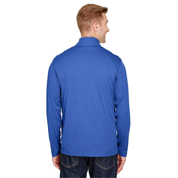 Team 365 Men's Zone Sonic Heather Performance Quarter-Zip - Team 365 Men's Zone Sonic Heather Performance Quarter-Zip - Image 17 of 63