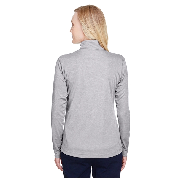 Team 365 Ladies' Zone Sonic Heather Performance Quarter-Zip - Team 365 Ladies' Zone Sonic Heather Performance Quarter-Zip - Image 5 of 62