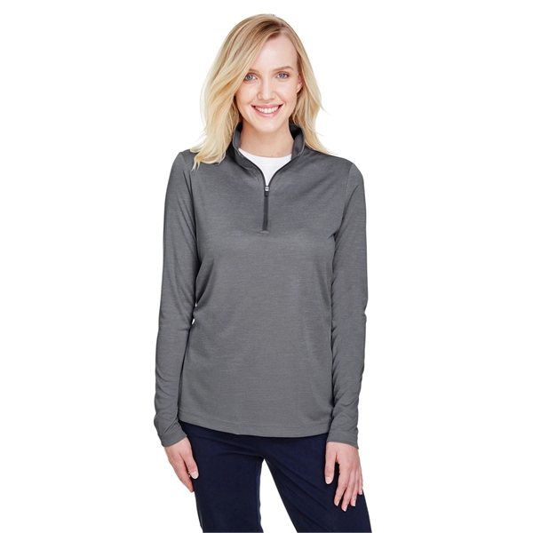 Team 365 Ladies' Zone Sonic Heather Performance Quarter-Zip - Team 365 Ladies' Zone Sonic Heather Performance Quarter-Zip - Image 6 of 62