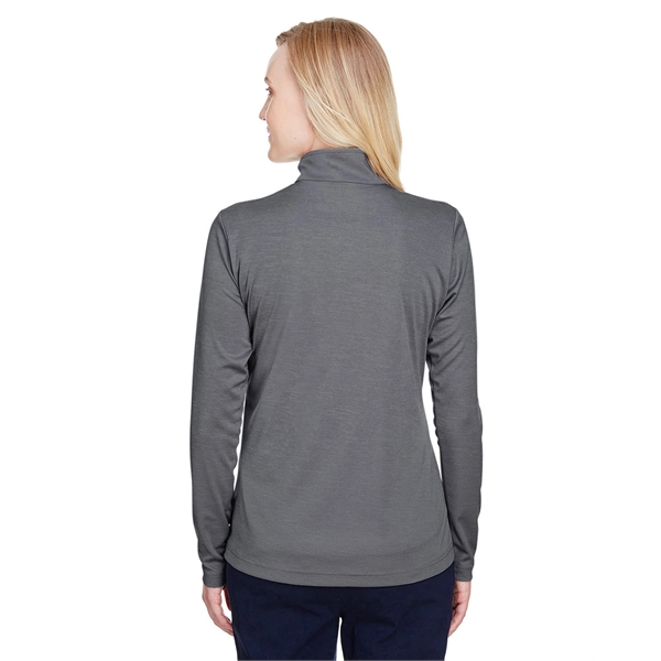 Team 365 Ladies' Zone Sonic Heather Performance Quarter-Zip - Team 365 Ladies' Zone Sonic Heather Performance Quarter-Zip - Image 7 of 62