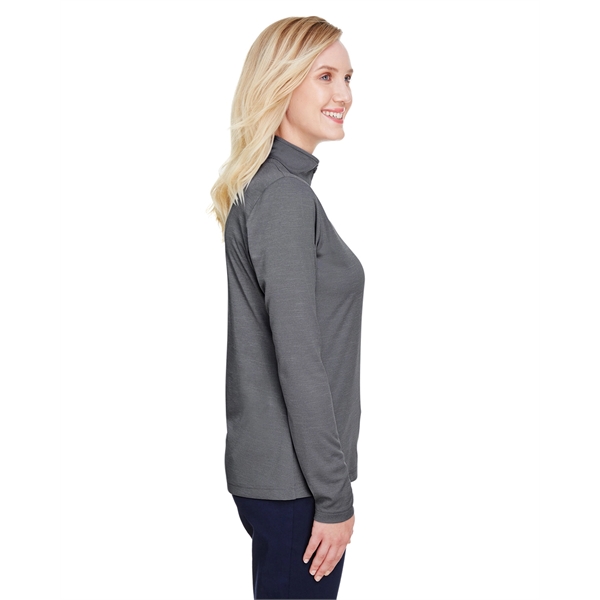 Team 365 Ladies' Zone Sonic Heather Performance Quarter-Zip - Team 365 Ladies' Zone Sonic Heather Performance Quarter-Zip - Image 8 of 62