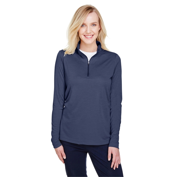 Team 365 Ladies' Zone Sonic Heather Performance Quarter-Zip - Team 365 Ladies' Zone Sonic Heather Performance Quarter-Zip - Image 9 of 62