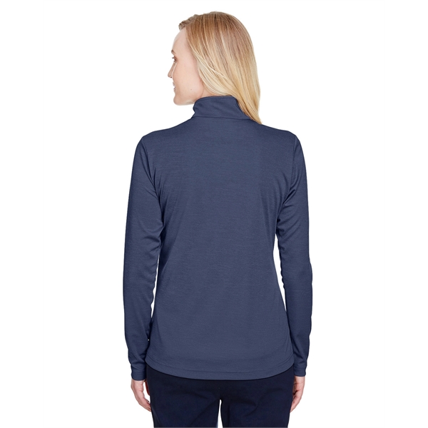 Team 365 Ladies' Zone Sonic Heather Performance Quarter-Zip - Team 365 Ladies' Zone Sonic Heather Performance Quarter-Zip - Image 11 of 62