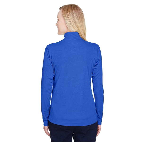 Team 365 Ladies' Zone Sonic Heather Performance Quarter-Zip - Team 365 Ladies' Zone Sonic Heather Performance Quarter-Zip - Image 16 of 62