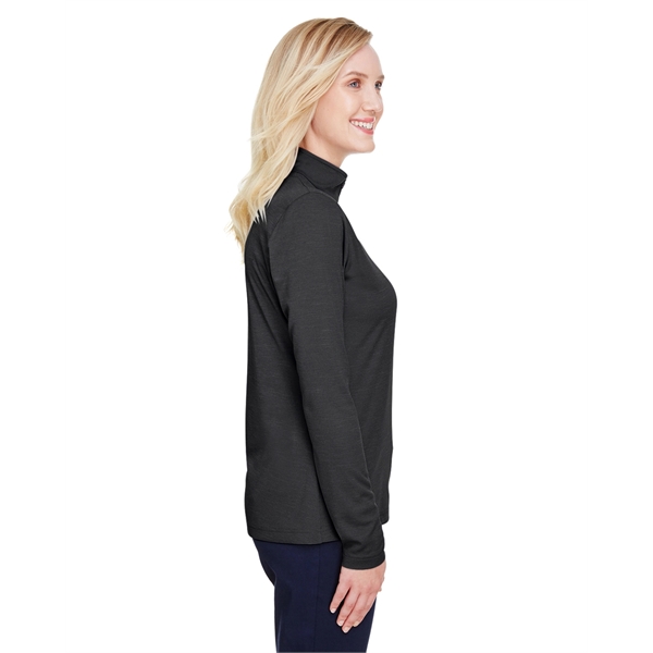 Team 365 Ladies' Zone Sonic Heather Performance Quarter-Zip - Team 365 Ladies' Zone Sonic Heather Performance Quarter-Zip - Image 19 of 62