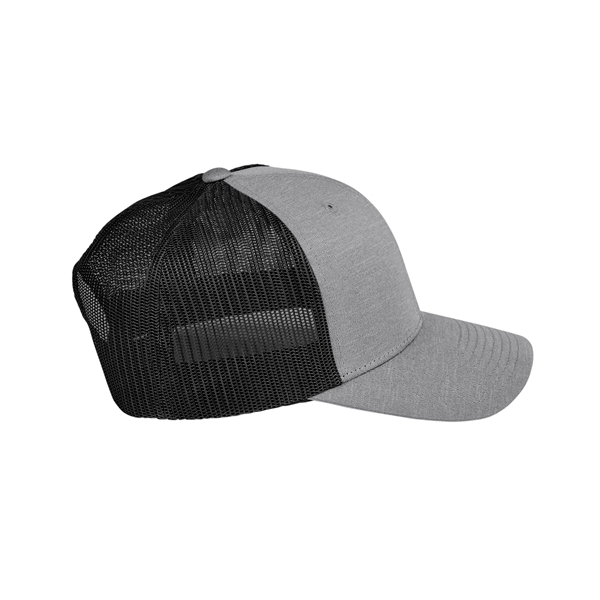 Team 365 by Yupoong® Adult Zone Sonic Heather Trucker Cap - Team 365 by Yupoong® Adult Zone Sonic Heather Trucker Cap - Image 7 of 47