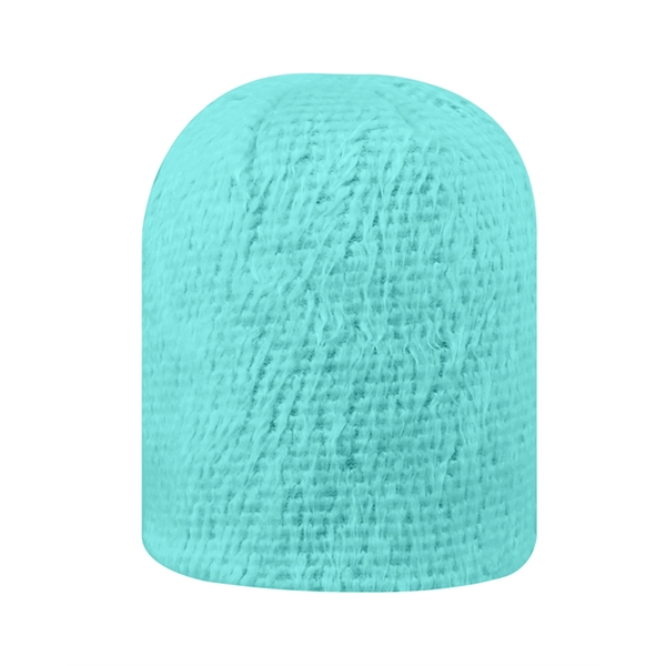 J America Adult Fluffy Monster Knit Cap - J America Adult Fluffy Monster Knit Cap - Image 2 of 14