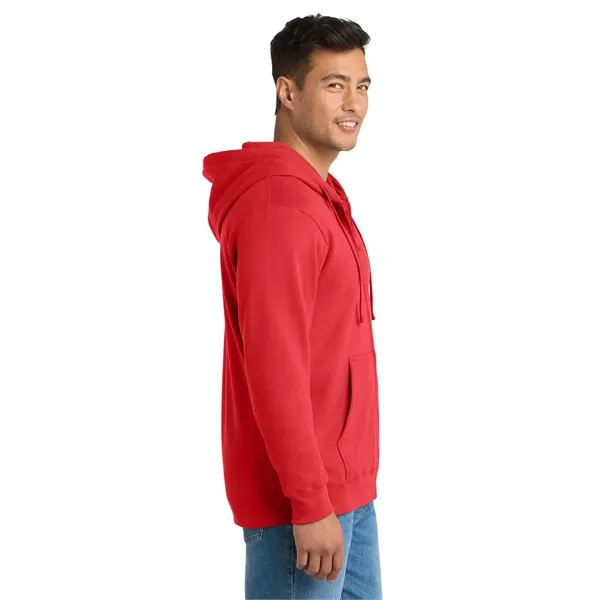 Port & Co Fan Favorite Fleece Full-Zip Hooded Sweatshirt. - Port & Co Fan Favorite Fleece Full-Zip Hooded Sweatshirt. - Image 12 of 49