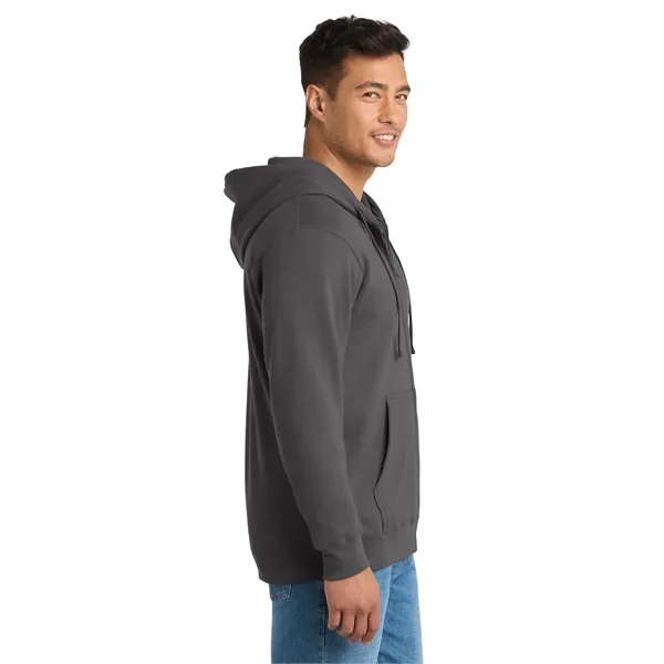 Port & Co Fan Favorite Fleece Full-Zip Hooded Sweatshirt. - Port & Co Fan Favorite Fleece Full-Zip Hooded Sweatshirt. - Image 17 of 49
