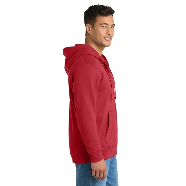Port & Co Fan Favorite Fleece Full-Zip Hooded Sweatshirt. - Port & Co Fan Favorite Fleece Full-Zip Hooded Sweatshirt. - Image 32 of 49