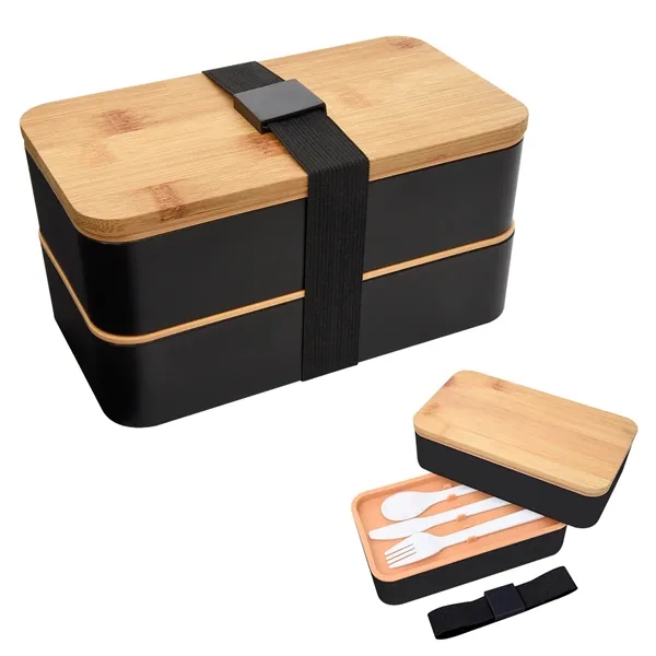 Custom Recycled Stackable Bento Lunch Set