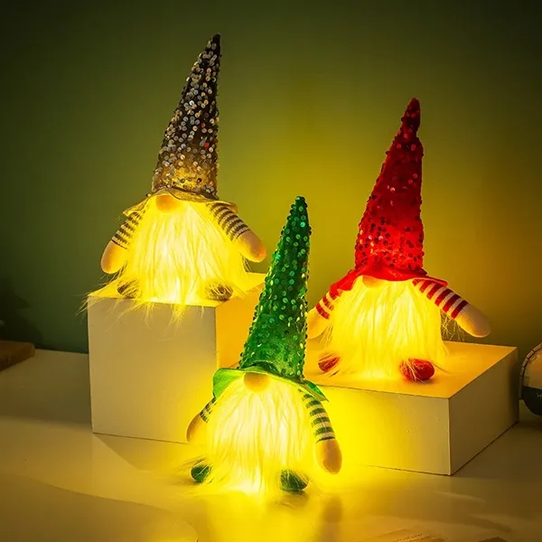 Light-Up Rudolph Christmas Gnome Decoration - Light-Up Rudolph Christmas Gnome Decoration - Image 0 of 4