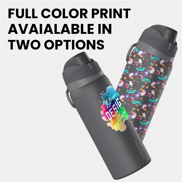 32oz Hydrapeak® Stainless Steel Insulated Oasis Water Bottle - 32oz Hydrapeak® Stainless Steel Insulated Oasis Water Bottle - Image 1 of 13