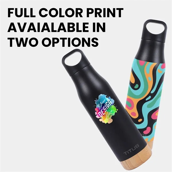 Premium 17 oz TiTUS® Stainless Steel Insulated Water Bottle - Premium 17 oz TiTUS® Stainless Steel Insulated Water Bottle - Image 1 of 4