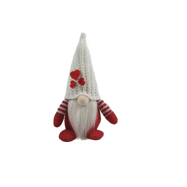 Christmas Knitted Hat Sitting Gnome Decoration - Christmas Knitted Hat Sitting Gnome Decoration - Image 2 of 4