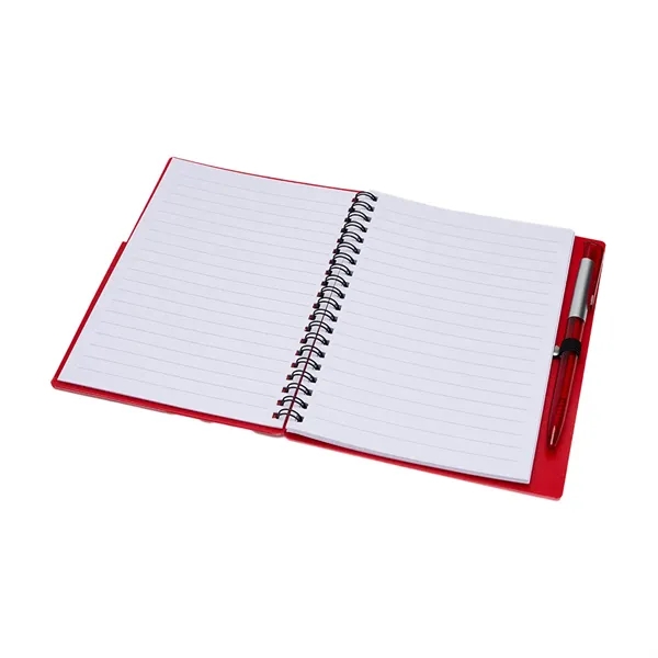 Wavy Design PP Cover RIng Notebook with Matching Pens - Wavy Design PP Cover RIng Notebook with Matching Pens - Image 6 of 6