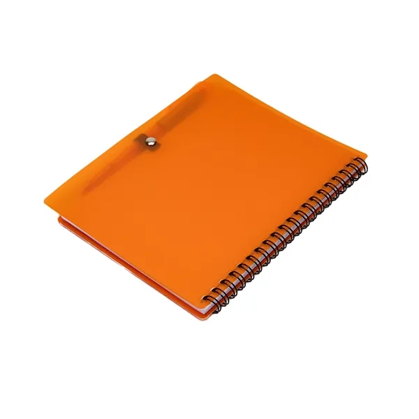 Wavy Design PP Cover RIng Notebook with Matching Pens - Wavy Design PP Cover RIng Notebook with Matching Pens - Image 1 of 6