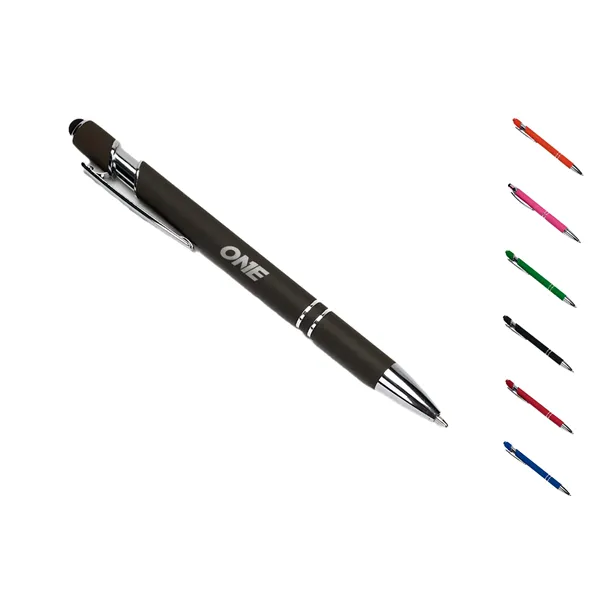Premium Metal Touch Press-Button Pen - Premium Metal Touch Press-Button Pen - Image 0 of 8