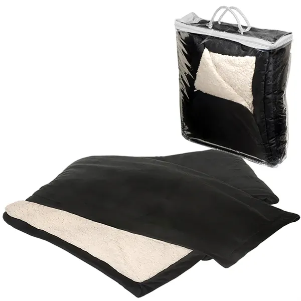 Micro Mink Sherpa Blanket - Micro Mink Sherpa Blanket - Image 3 of 25