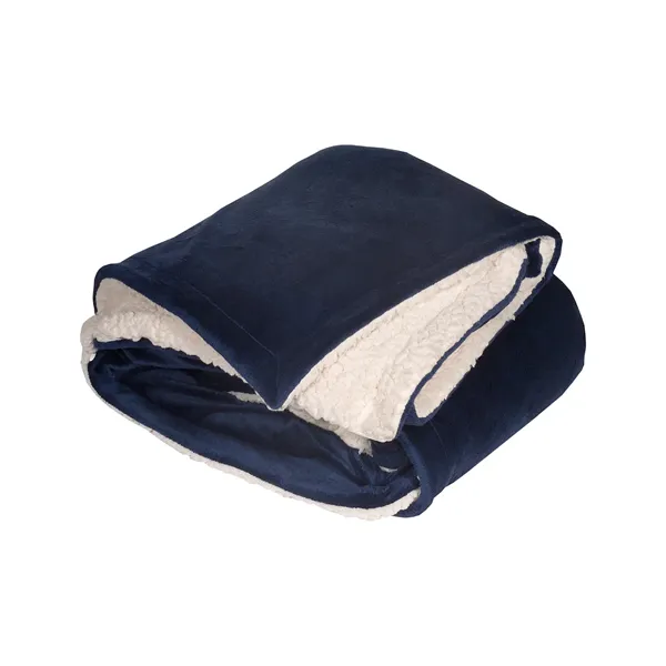 Micro Mink Sherpa Blanket - Micro Mink Sherpa Blanket - Image 10 of 25