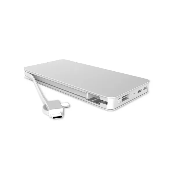 Trio Power Bank Wireless Charging Pad with 3-i... - Trio Power Bank Wireless Charging Pad with 3-i... - Image 1 of 3