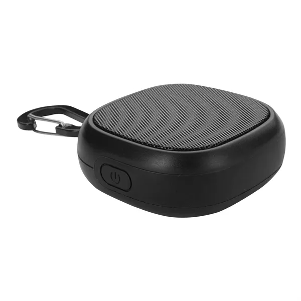 Water-Resistant Speaker with Carabiner - Water-Resistant Speaker with Carabiner - Image 3 of 14
