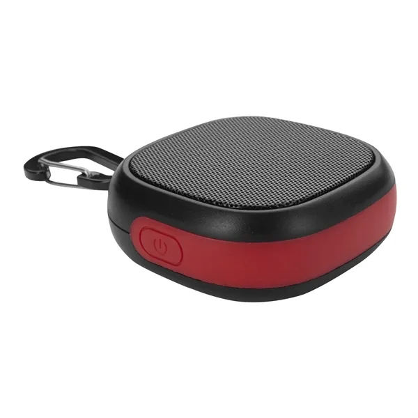 Water-Resistant Speaker with Carabiner - Water-Resistant Speaker with Carabiner - Image 6 of 14
