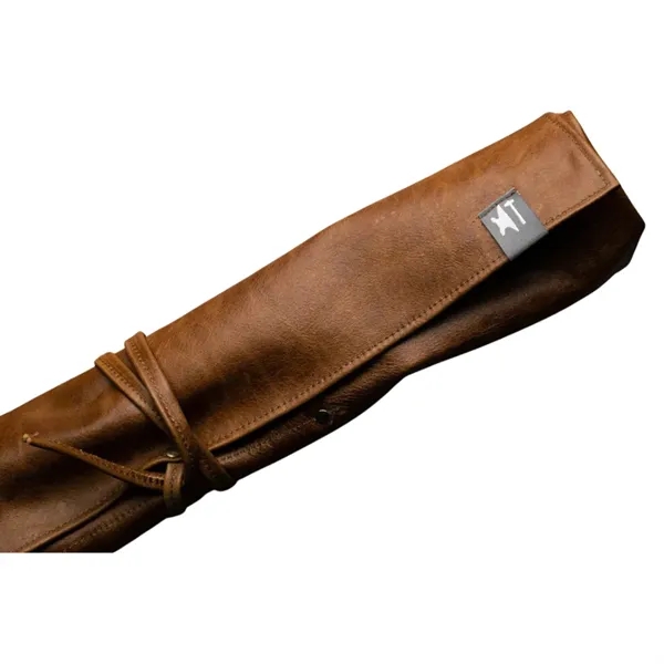 Grilling Tool Gift Set with Leather Roll-Up Pouch - Grilling Tool Gift Set with Leather Roll-Up Pouch - Image 5 of 5