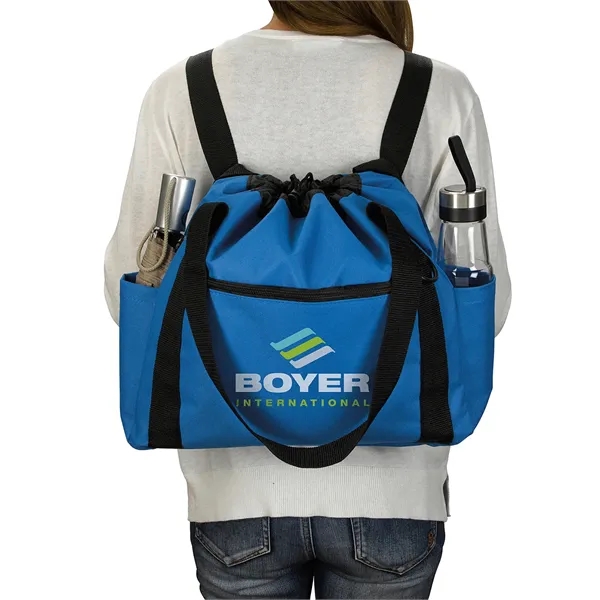 Good Value™ Convertible Cinch Tote-Pack - Good Value™ Convertible Cinch Tote-Pack - Image 3 of 5