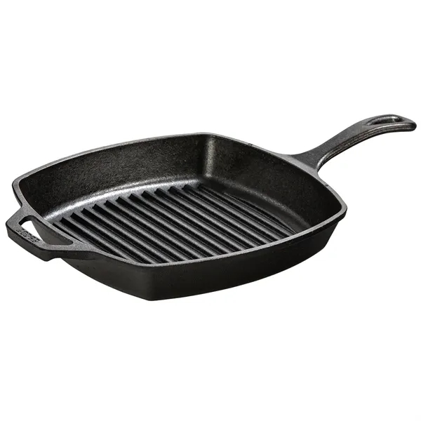 Lodge® 10" Square Grill Pan - Lodge® 10" Square Grill Pan - Image 4 of 7