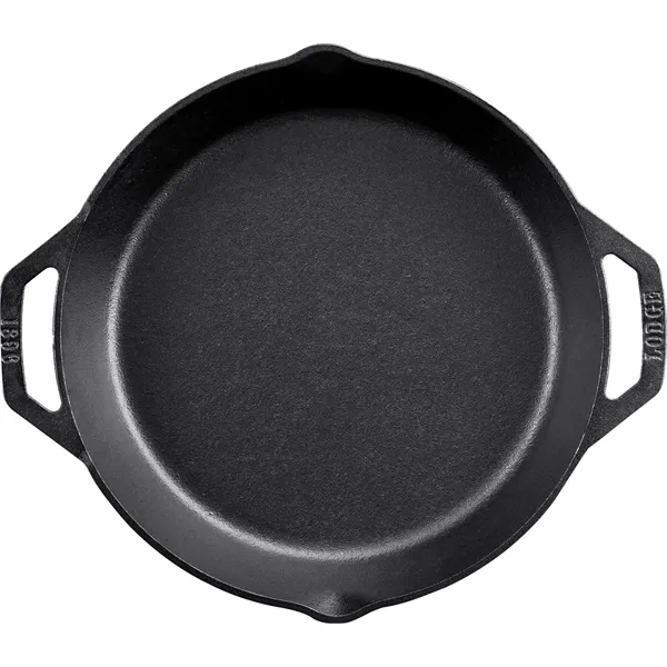 Lodge® 12" Cast Iron Dual Handle Pan - Lodge® 12" Cast Iron Dual Handle Pan - Image 4 of 6