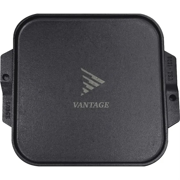 Lodge® 10.5" Cast Iron Reversible Grill / Griddle - Lodge® 10.5" Cast Iron Reversible Grill / Griddle - Image 10 of 15