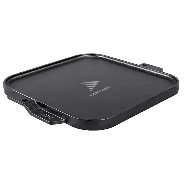 Lodge® 10.5" Cast Iron Reversible Grill / Griddle - Lodge® 10.5" Cast Iron Reversible Grill / Griddle - Image 11 of 15