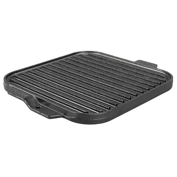 Lodge® 10.5" Cast Iron Reversible Grill / Griddle - Lodge® 10.5" Cast Iron Reversible Grill / Griddle - Image 12 of 15