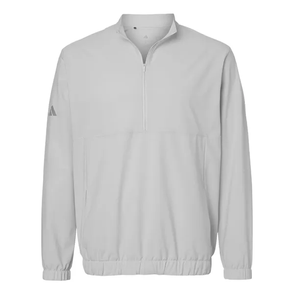 Adidas Men's Stretch Woven Half-Zip Pullover - Adidas Men's Stretch Woven Half-Zip Pullover - Image 3 of 4