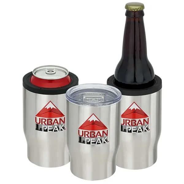 12 oz Urban Peak® 3-in-1 Tumbler - 12 oz Urban Peak® 3-in-1 Tumbler - Image 10 of 20
