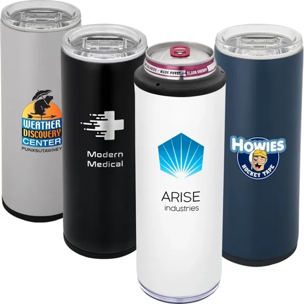 12 oz Urban Peak® 2-in-1 Slim Vacuum Can Tumbler - 12 oz Urban Peak® 2-in-1 Slim Vacuum Can Tumbler - Image 2 of 6