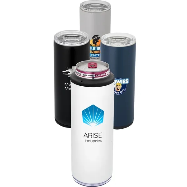 12 oz Urban Peak® 2-in-1 Slim Vacuum Can Tumbler - 12 oz Urban Peak® 2-in-1 Slim Vacuum Can Tumbler - Image 3 of 6