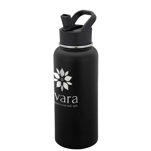 Urban Peak® 40oz Portage Flip Straw Water Bottle - Urban Peak® 40oz Portage Flip Straw Water Bottle - Image 7 of 20