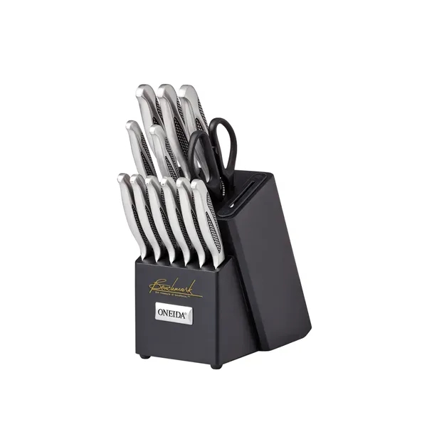 Oneida® 14 Piece Knife Set with Built-in Sharpener