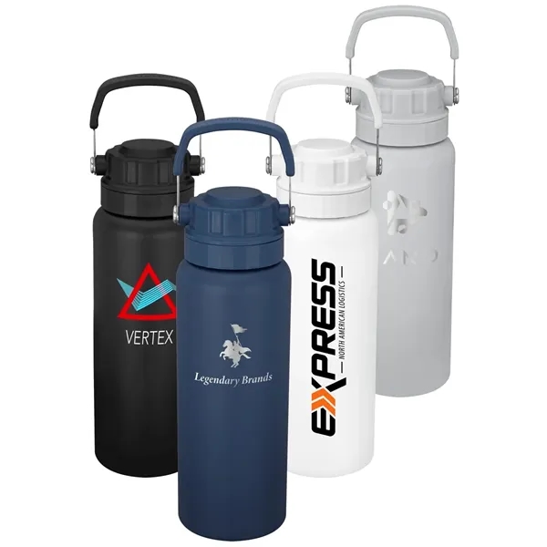 Urban Peak® 40oz Dual Top Water Bottle - Urban Peak® 40oz Dual Top Water Bottle - Image 7 of 9